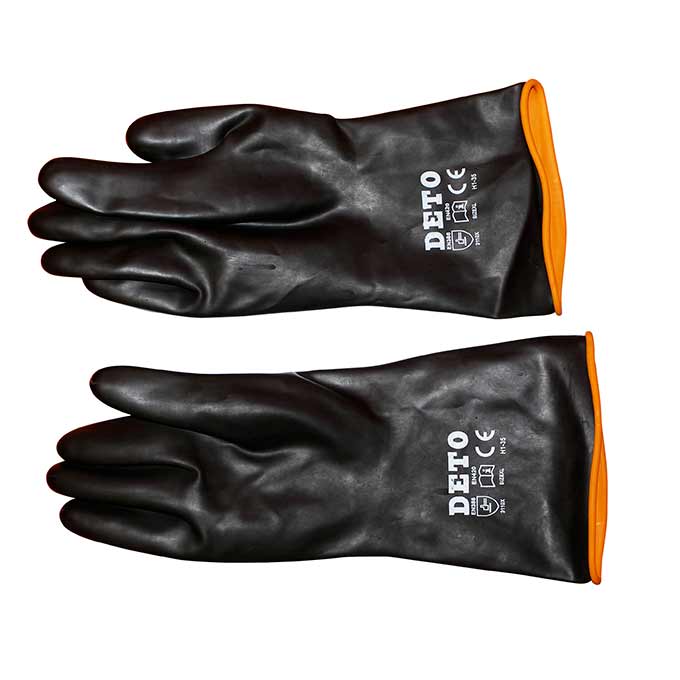 Gant latex noir